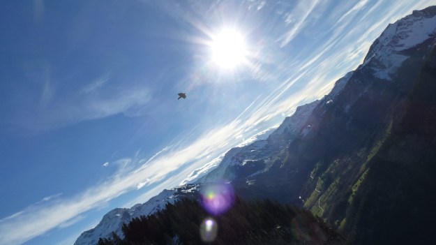 Rehmen Liegstein Austria Vorarlberg Trekking dole flying 