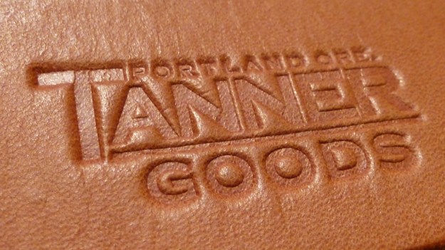 Tanner Goods Belt leather print 