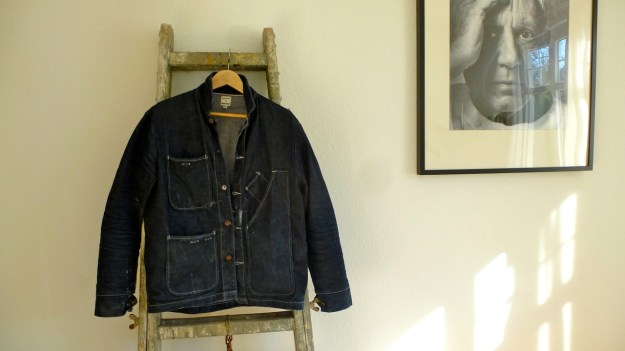 Tellason Chore Coat - Coverall Jacket denim full view
