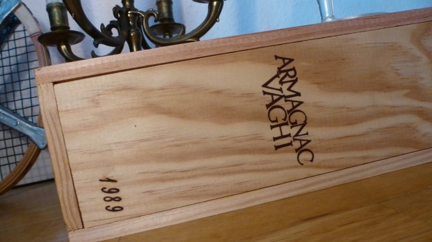Armagnac Vaghi 1989 wooden case