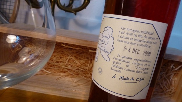 Armagnac Vaghi 1989 back label