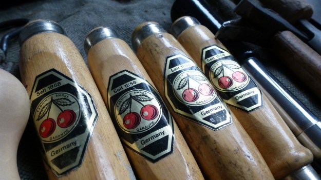 Woodworking canvas tool roll kirschen chisel 