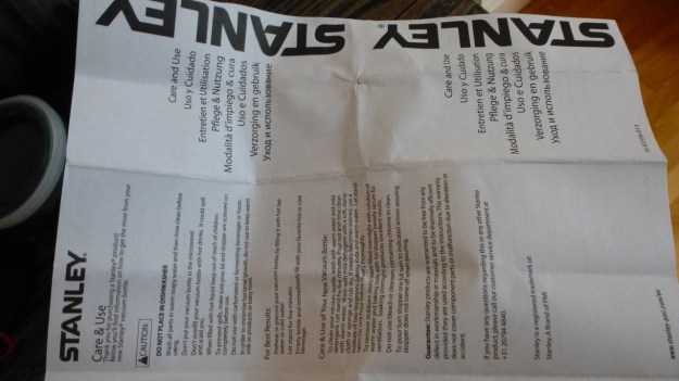 Stanley Thermos Classic green 100 years