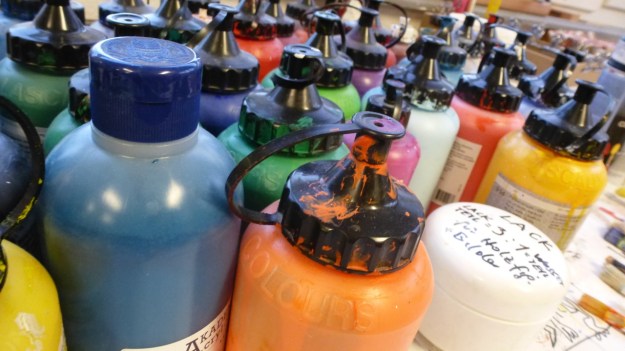 Visiting the King - Helmut King Artist