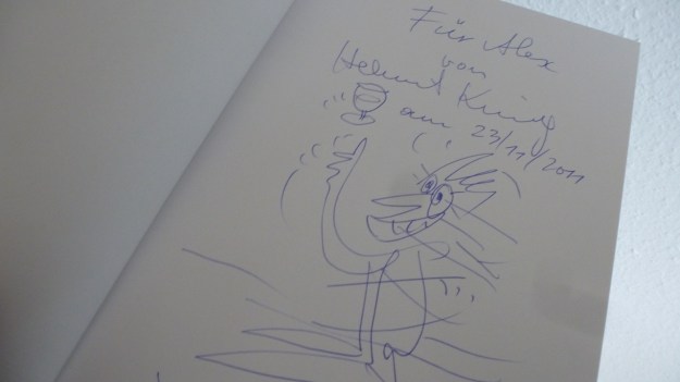 Visiting the King - Helmut King Artist