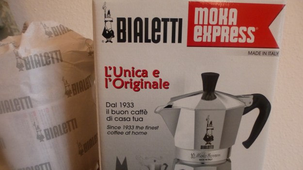 Pan roasted coffee and Bialetti espresso9