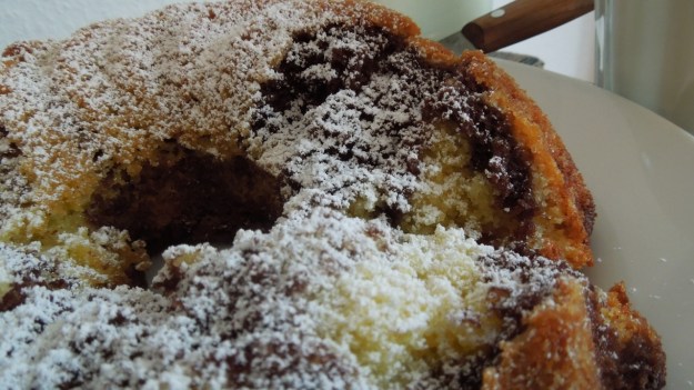 Marmorkuchen with milk 