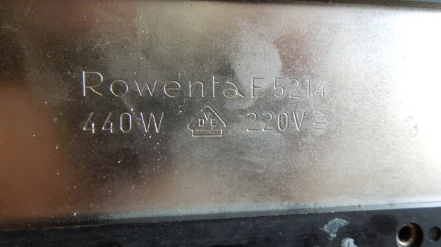 Rowenta art deco chrome toaster E 5214