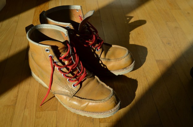 Gorilla moc toe boots worn in