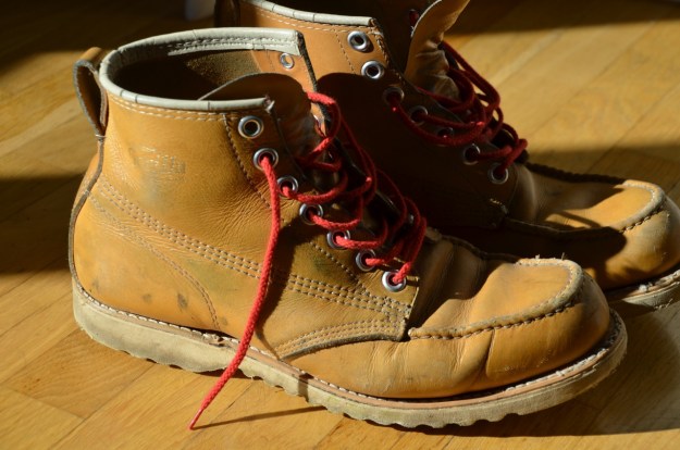 Gorilla moc toe boots worn in