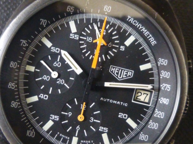Heuer 510.501 Chronograph glass fixed by rlx5513