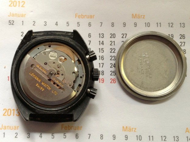 Heuer 510.501 Chronograph open lemania 