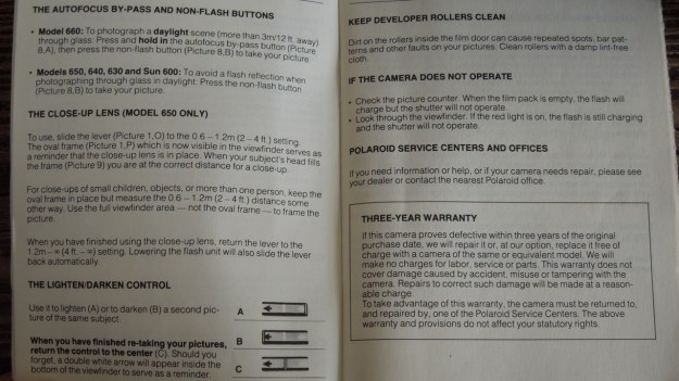 Polaroid Light Mixer 630 manual