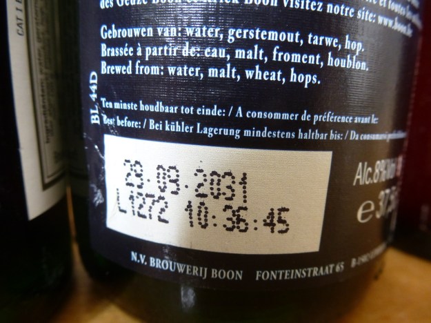 20 years minimum durability belgian beer