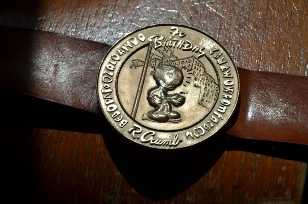 Robert Crumb squirrely the squirrel belt by feinschmuck