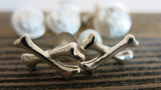 feinschmuck bones cufflinks