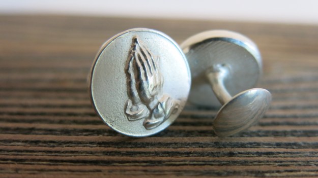 feinschmuck dürer hands cufflinks