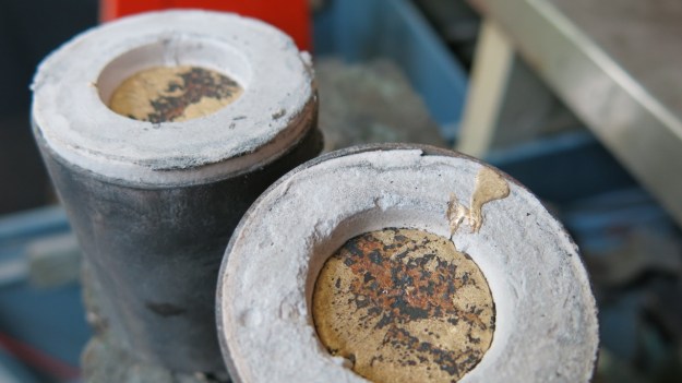 Making of the Roman:Viking erotic dices in bronze1