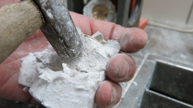 Making of the Roman:Viking erotic dices in bronze5