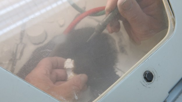 Making of the Roman:Viking erotic dices in bronze8