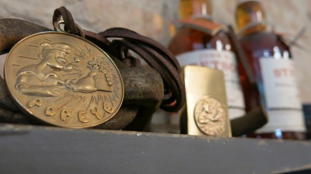 Peter Fields Berlin Shop visit - Feinschmuck popeye zippo