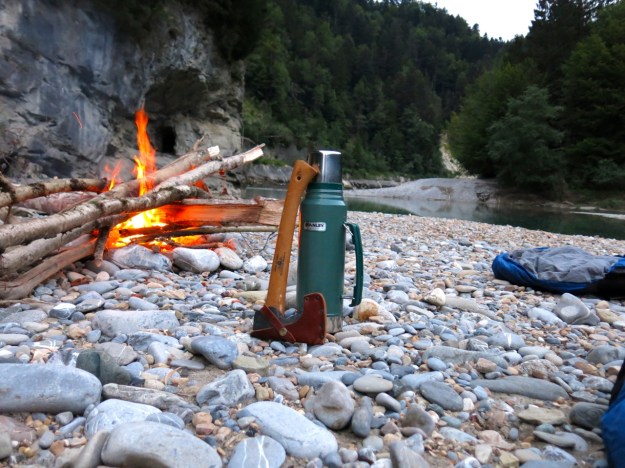 camping trip on the river 12