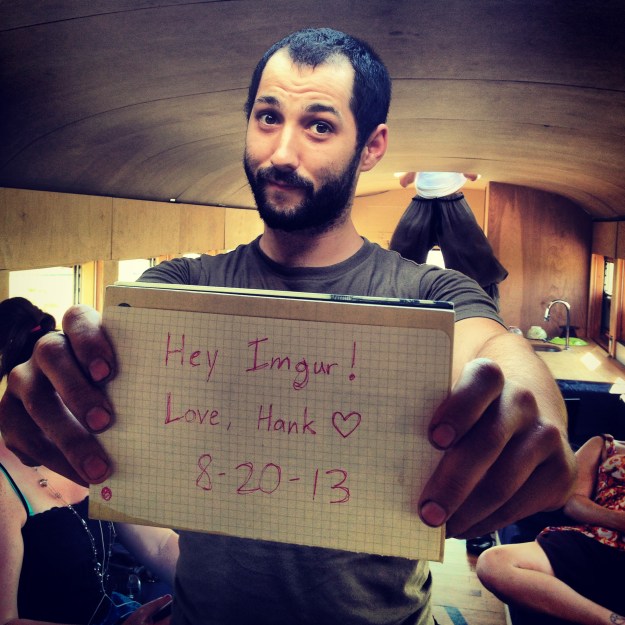 hank bought a bus hey imgur