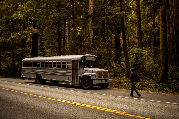 hank bought a bus in the wild