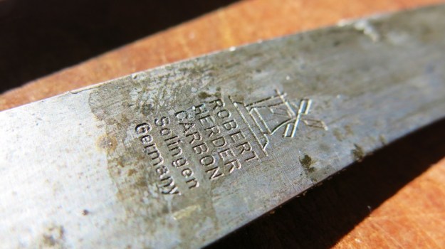 Robert Herder Carbon Solingen Germany Breakfast Knife