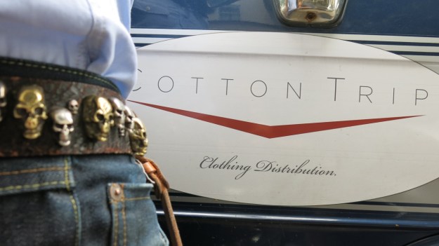 Skull belt from Cotton Trip