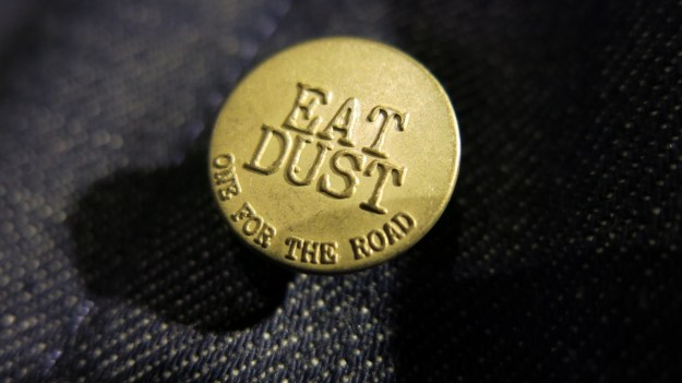VMC Denim Department Buttons Eat Dust one for the road