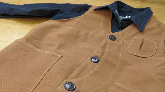 Rising Sung Outdoor Vest Brown Duck Canvas  466