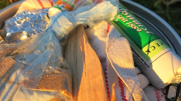 Autumn hiking with bivouac  - Trangia Alcohol Stove 847