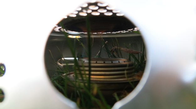 Autumn hiking with bivouac  - Trangia Alcohol Stove 850