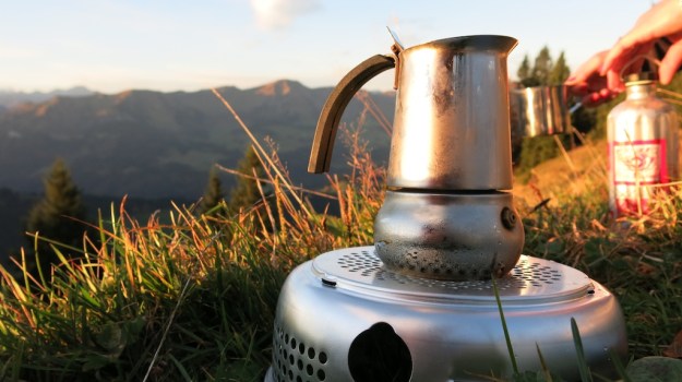 Autumn hiking with bivouac  - Trangia Alcohol Stove 851