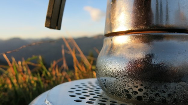 Autumn hiking with bivouac  - Trangia Alcohol Stove 852