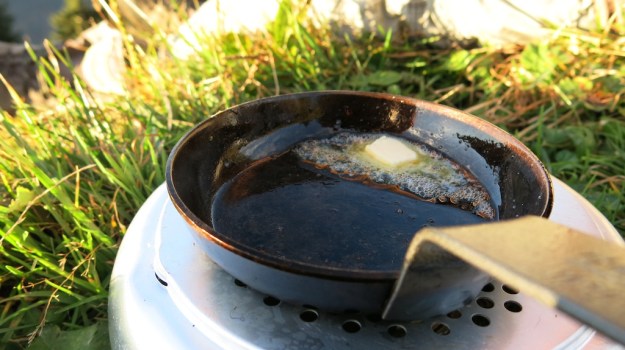 Autumn hiking with bivouac  - Trangia Alcohol Stove 858