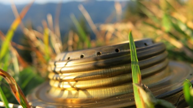 Autumn hiking with bivouac  - Trangia Alcohol Stove 863