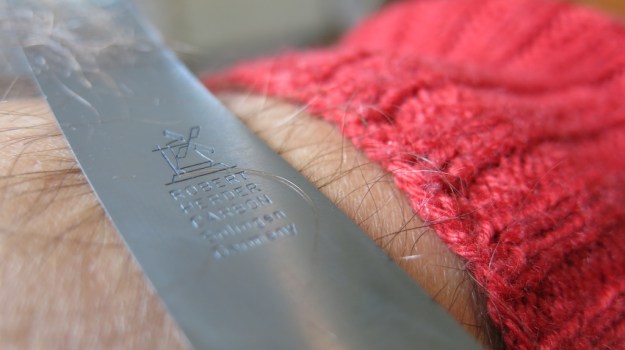 Herder Buckelsklingen Messer Carbon 663