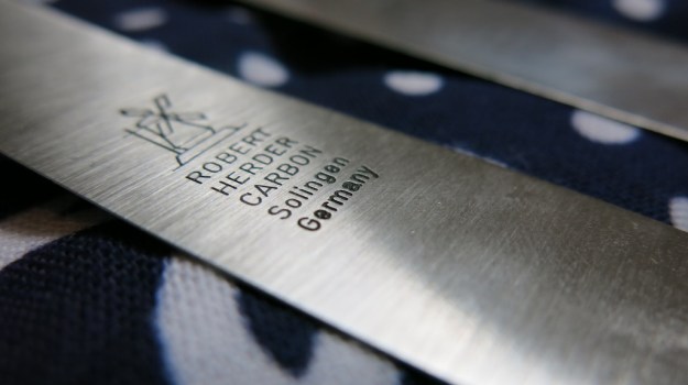 Herder Buckelsklingen Messer Carbon 665