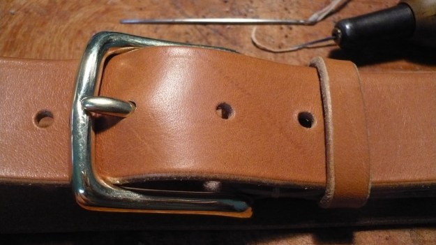 be-cause leather work belts leash leash iphone hand sewn 064