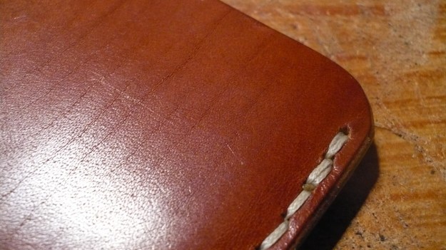 be-cause leather work belts leash leash iphone hand sewn 075