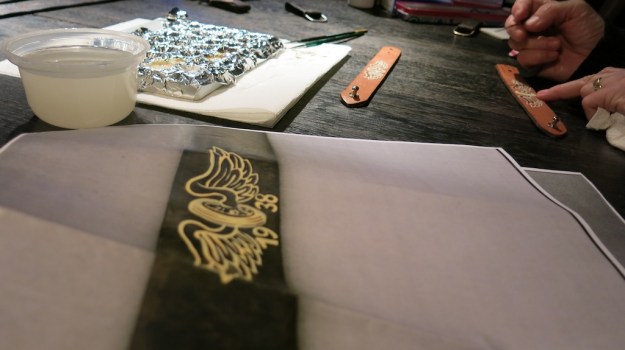 Dukes Artisan Belts Handpainted - B74 Frankfurt  150