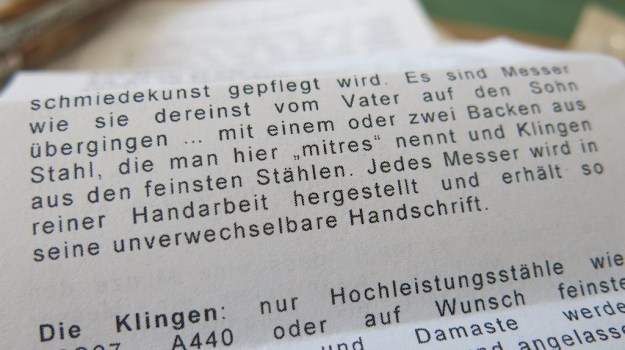 Passion France Laguiole Messer  199