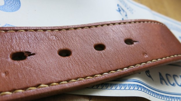 Soxisix BROWN CURVE SEAM Belt Distributed by Red Owl 252