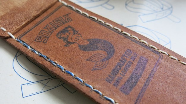 Soxisix BROWN CURVE SEAM Belt Distributed by Red Owl 255