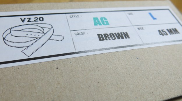 Soxisix BROWN CURVE SEAM Belt Distributed by Red Owl 265