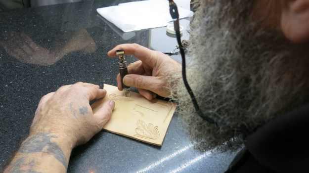 Custom Leather Armin Dobstetter Ellwangen Workshop 906