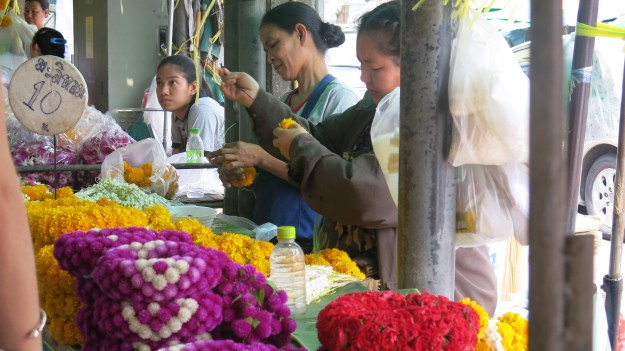 Flowermarket Bangkok Thailand 079