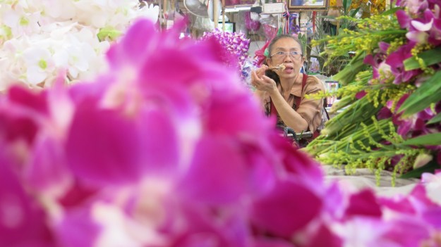 Flowermarket Bangkok Thailand 084
